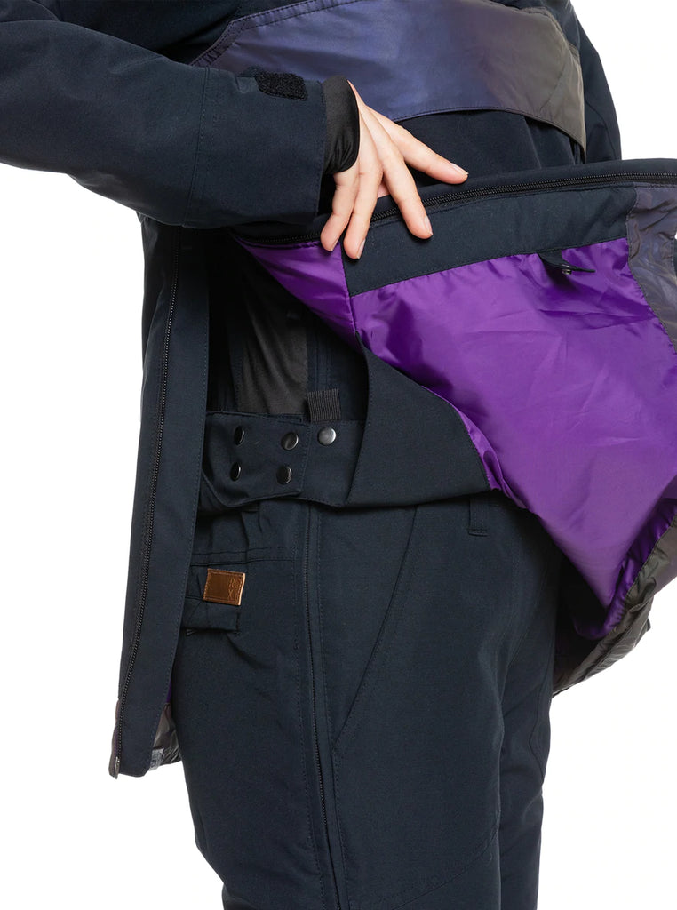 Roxy Shelter Jacket - Black Pearl - SMALL – Summer Winter Scene